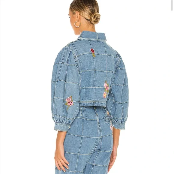 LOVESHACKFANCY DENIM JACKET - Picture 8 of 12